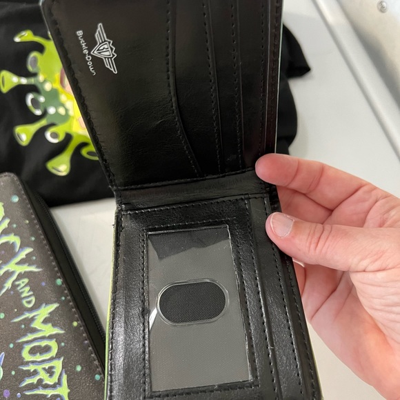 Rick & Morty wallets and tee shirt bundle - Picture 4 of 8